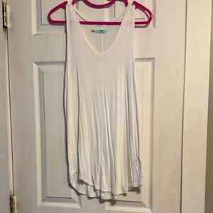 Maurices White V-Neck Tank Top